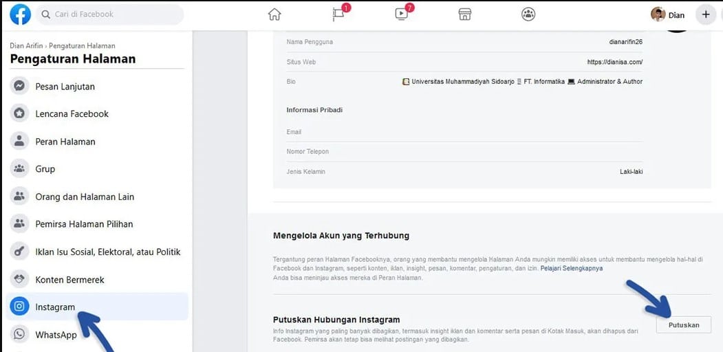 Cara Agar Instagram Tidak Terhubung dengan Facebook 2022