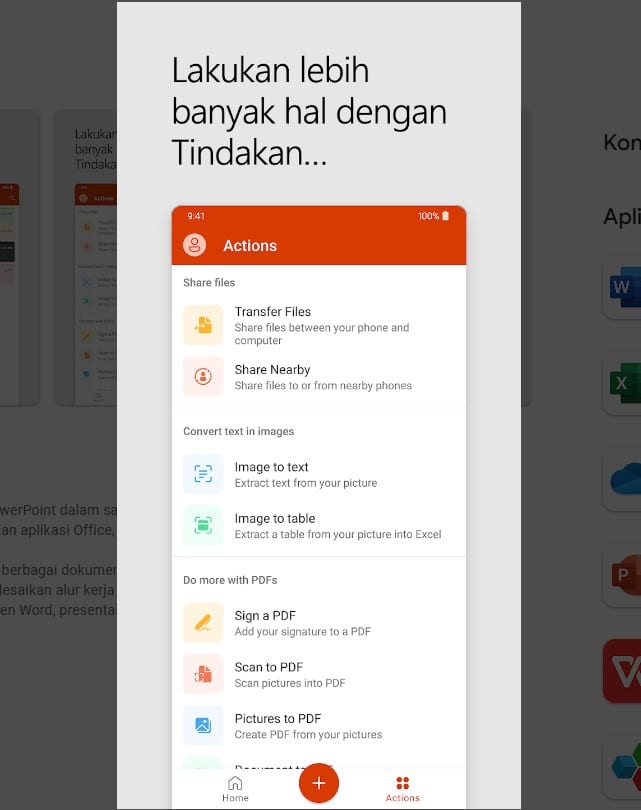 Cara menghapus slide Power Point di HP