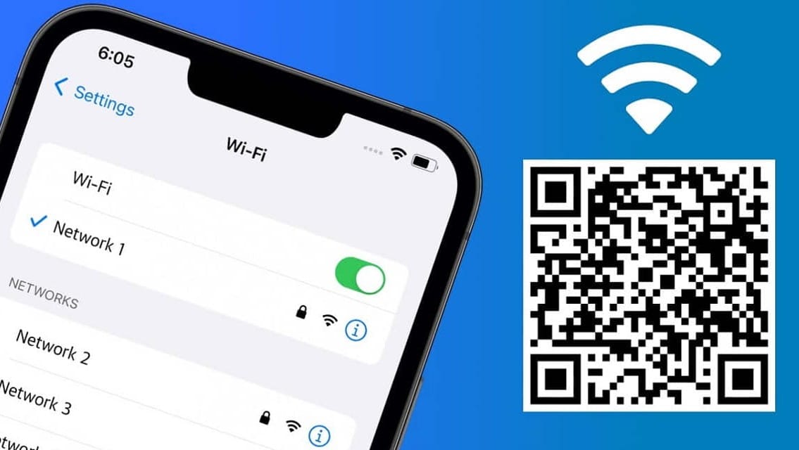 Cara scan barcode wifi di hp Oppo tanpa aplikasi
