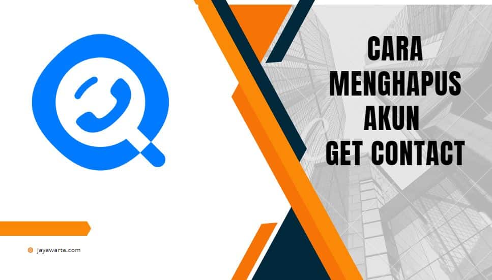 cara menghapus akun get contact