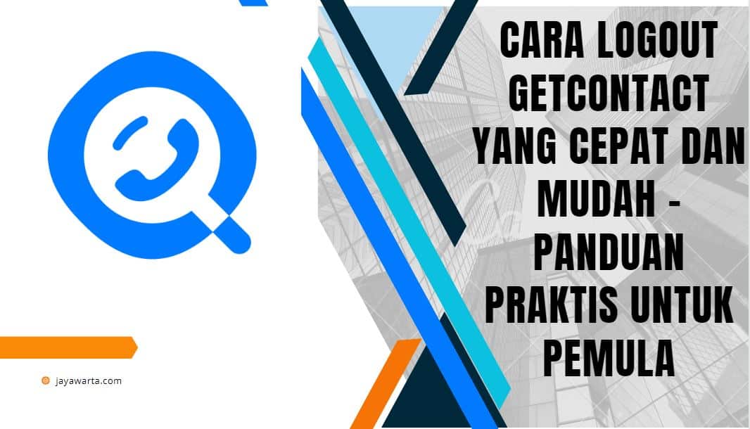 cara logout get contact